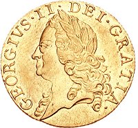 geroge ii guinea obverse