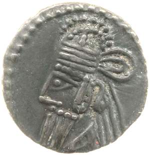 Osroes drachm obverse